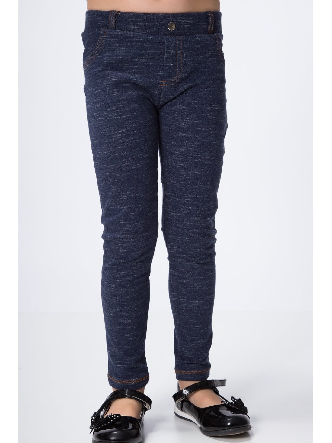 Pantaloni bleumarin fetite NDZ53227 - Magazin online - Boutique